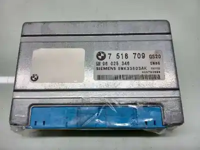 Peça sobressalente para automóvel em segunda mão módulo eletrônico por bmw x5 (e53) 3.0i referências oem iam 5wk33503ak 96025346 7518709