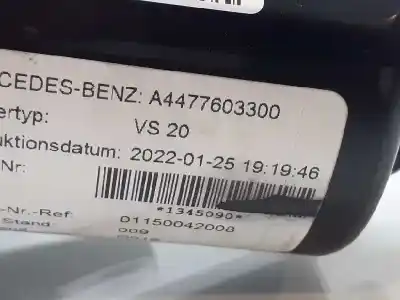 Pezzo di ricambio per auto di seconda mano motore chiusura centrale posteriore destro per mercedes-benz vito kasten evito extralarga (447.605) riferimenti oem iam a4477603300  