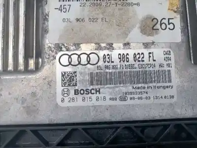 Автозапчастина б/у ебу контролер двигуна для audi a6 avant (4f2) 2.0 tdi посилання на oem iam 03l906022fl  0281015018