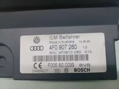 Автозапчастина б/у електронний модуль для audi a6 avant (4f2) 2.0 tdi посилання на oem iam 4f0907280b  4f0910280010