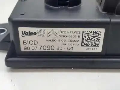 Pezzo di ricambio per auto di seconda mano modulo elettronico per peugeot 208 gti riferimenti oem iam 9807709080  