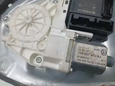 Second-hand car spare part passenger side right window regulator for volkswagen jetta (1k2) advance oem iam references 1k5837462b  1k5837402aj