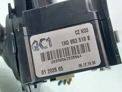 Second-hand car spare part windshiel wiper switch for volkswagen jetta (1k2) advance oem iam references 1k0953519b  01203505