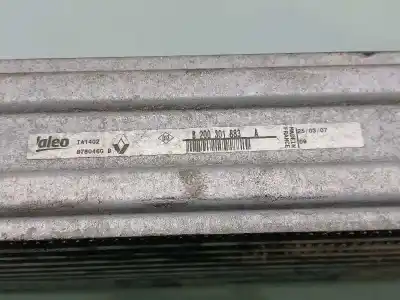 Second-hand car spare part intercooler for renault espace iv (jk0) 2.0 dci diesel cat oem iam references 8200292773  8200301883
