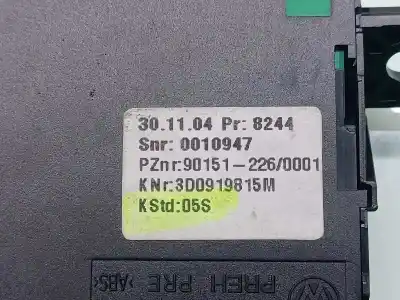 Second-hand car spare part switch for volkswagen phaeton (3d2/3d8) tdi v6 4motion (5 asientos) oem iam references 3d0919815m  