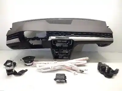 Peça sobressalente para automóvel em segunda mão kit airbag por volkswagen passat variant (3g5) sport bmt referências oem iam 