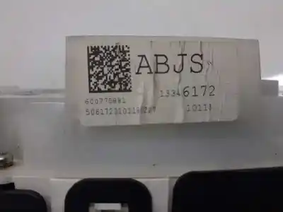 Peça sobressalente para automóvel em segunda mão quadrante por opel meriva b enjoy referências oem iam 13346172  600775881