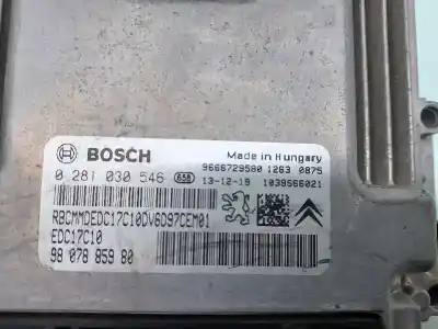 Second-hand car spare part ecu engine control for peugeot 208 active oem iam references 1608084880 9807885980 0281030546