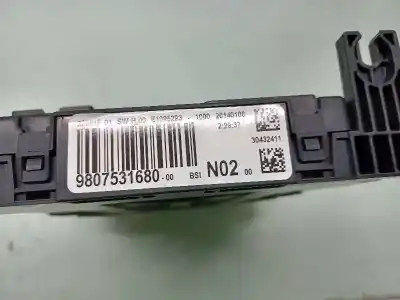 Second-hand car spare part fuse box unit for peugeot 208 active oem iam references 1611427780 20140108 9808531680