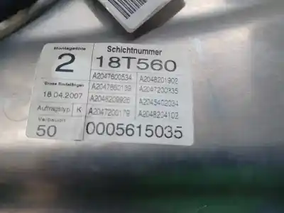 Pezzo di ricambio per auto di seconda mano alzacristalli anteriore sinistro per mercedes clase c (w204) berlina c 220 cdi blueefficiency (204.002) riferimenti oem iam a2047200579 a2047600534 a2048200142