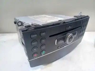 İkinci el araba yedek parçası ses sistemi / radyo cd için mercedes-benz clase c (w204) berlina c 220 cdi (204.008) oem iam referansları a2048703390 a2048701590 a2048707490