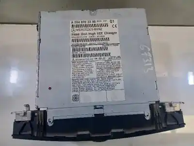 İkinci el araba yedek parçası ses sistemi / radyo cd için mercedes-benz clase c (w204) berlina c 220 cdi (204.008) oem iam referansları a2048703390 a2048701590 a2048707490