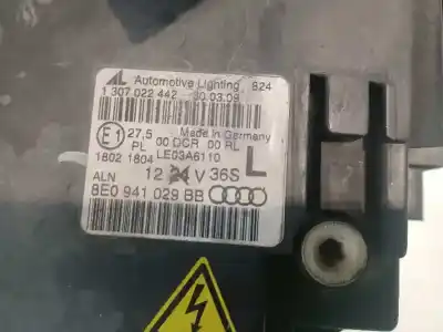 Pièce détachée automobile d'occasion feu gauche pour audi a4 avant (8e) 3.0 tdi quattro références oem iam 8e0941029bb 1307022442 8e0941029bb