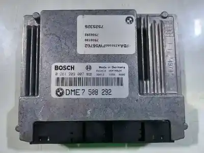 Gebrauchtes Autoersatzteil ecu-motorsteuergerät uce motorsteuergerät zum bmw serie 3 compact (e46) 316ti oem-iam-referenzen 12142460608 7508292 0261209007