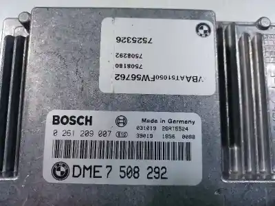 Gebrauchtes Autoersatzteil ecu-motorsteuergerät uce motorsteuergerät zum bmw serie 3 compact (e46) 316ti oem-iam-referenzen 12142460608 7508292 0261209007