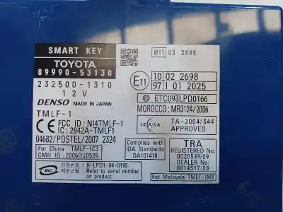 Автозапчастина б/у електронний модуль для lexus is200 (ds2/is2) 250 v6 посилання на oem iam 8999053130  