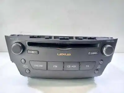 Автозапчастина б/у аудіо система / радіо cd для lexus is200 (ds2/is2) 250 v6 посилання на oem iam 8612053a90
