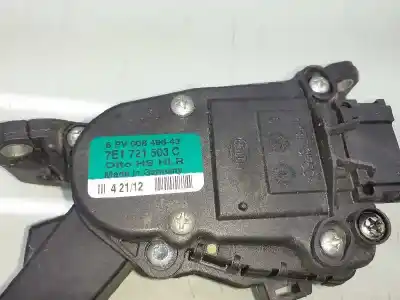 Автозапчастина б/у педаль акселератора для volkswagen t5 transporter (7e) 2.0 tdi посилання на oem iam 7e1721503c  6pv00849643