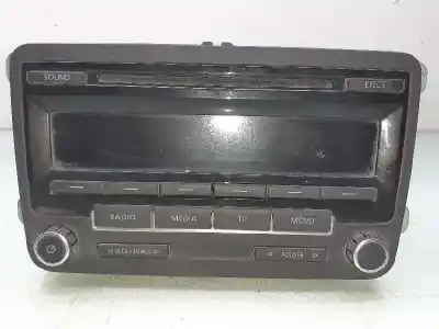 Second-hand car spare part audio system / radio cd for volkswagen t5 transporter (7e) 2.0 tdi oem iam references 7e5827505d