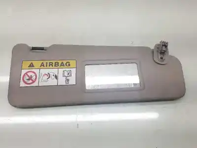 Second-hand car spare part right sunshade for dacia sandero comfort oem iam references 964010210r
