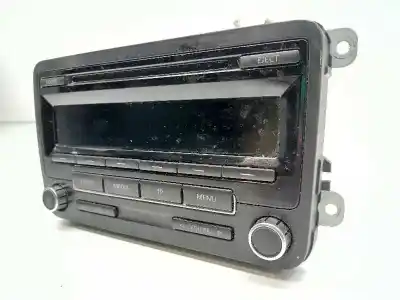 Second-hand car spare part audio system / radio cd for volkswagen t5 transporter (7e) 2.0 tdi oem iam references 5m0035186