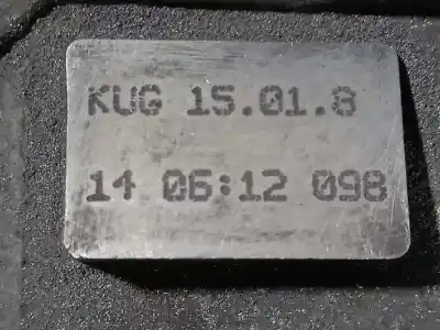 Peça sobressalente para automóvel em segunda mão caixa de velocidades por volkswagen tiguan (5n1) sport referências oem iam kug  