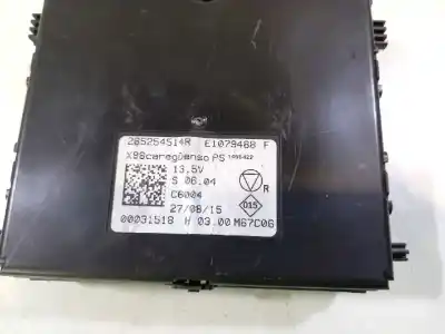 Second-hand car spare part electronic module for renault clio iv technofeel oem iam references 285254514r 00031518 e1079488f