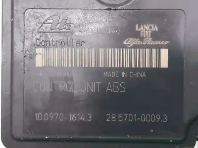Peça sobressalente para automóvel em segunda mão abs por fiat doblo active referências oem iam 6000626074 28570100093 10097016143