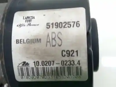 Peça sobressalente para automóvel em segunda mão abs por fiat doblo active referências oem iam 6000626074 28570100093 10097016143