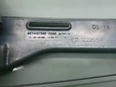 Автозапчастина б/у регулятор склона задній лівий для citroen c-elysée exclusive посилання на oem iam 9674437380 122265 9674437380