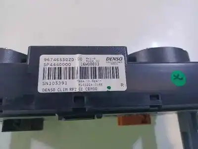 Автозапчастина б/у клімат-контроль для citroen c-elysée exclusive посилання на oem iam 96746550zd 5p4440000 16w08e03