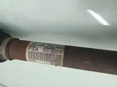 Автозапчастина б/у передня ліва трансмісія для citroen c-elysée exclusive посилання на oem iam 9812036280 2016085 9812036280