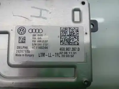 Pièce détachée automobile d'occasion  module de ballast de phare xenon pour audi a5 coupe (8t) 3.0 tdi quattro (180kw) références oem iam 4g0907397d  27297178