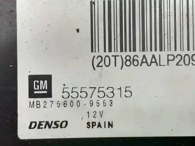 Pezzo di ricambio per auto di seconda mano centralina motore per opel astra j lim. enjoy riferimenti oem iam 55575315  mb2758009553