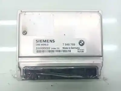 Second-hand car spare part ecu engine control for bmw z4 roadster (e85) 2.2i oem iam references 7548769 44021269 5wk93022