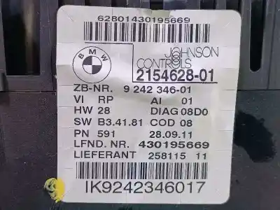 Peça sobressalente para automóvel em segunda mão quadrante por bmw serie 3 touring (e91) 320d xdrive referências oem iam 62109316127 215462801 924234601