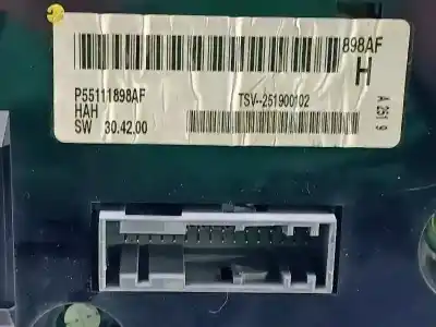 Second-hand car spare part climate control for dodge journey se oem iam references 55111898ac 251900102 p55111898af