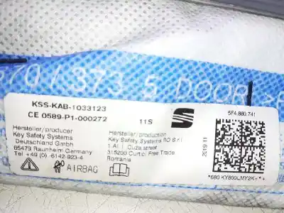 Автозапчасти б/у подушка безопасности передняя левая шторка безопасности за seat leon (5f1) fr fast lane ссылки oem iam 5f4880741  