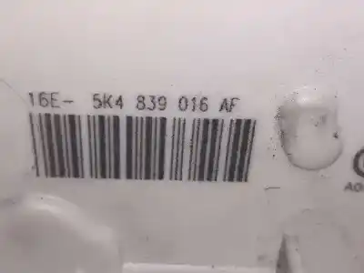 Автозапчасти б/у замок задней правой двери за seat leon (5f1) fr fast lane ссылки oem iam 5k4839016af  