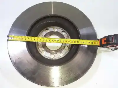 Автозапчастина б/у передній гальмовий диск для seat leon (5f1) fr fast lane посилання на oem iam 5q0615301f  