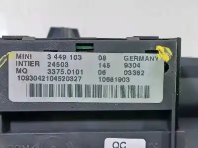 Автозапчасти б/у переключатель стартера за mini mini (r56) cooper ссылки oem iam 61359299332 10681903 3449103