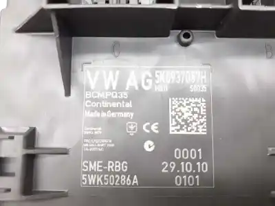 Second-hand car spare part electronic module for volkswagen touran (1t3) sport oem iam references 5k0937087h  