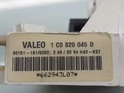 Gebrauchtes Autoersatzteil steuerung der heizung / klimaanlage zum volkswagen new beetle (9c1, 1c1) 2.0 oem-iam-referenzen 1c0820045e  1c0820045d