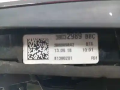 Автозапчасти б/у внутренний правый задний фонарь за opel astra k lim. 5türig selective start/stop ссылки oem iam 39098789  39032989