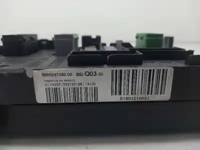 Second-hand car spare part fuse box unit for citroen ds4 style oem iam references 6580yr a2c53383165 9665547480