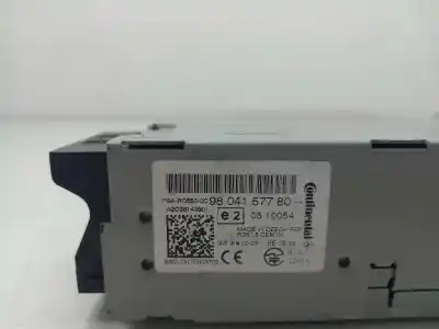 Second-hand car spare part audio system / radio cd for citroen ds4 style oem iam references 1613842680 a2c38143801 9804157780
