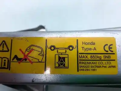 Second-hand car spare part jack for honda civic berlina (fn) 2.2 type s oem iam references 0492841661  