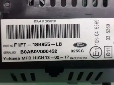 Peça sobressalente para automóvel em segunda mão display gps / multimídia por ford focus lim. trend referências oem iam 2201388 b0ab0v000452 f1ft18b955lb