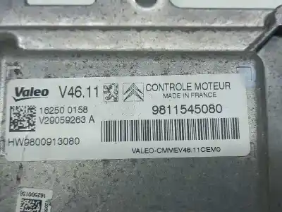 Second-hand car spare part ecu engine control for citroen c3 live oem iam references 1612811380 9800913080 9811545080