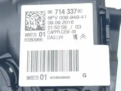 Second-hand car spare part accelerator pedal for citroen c3 live oem iam references 1601cw 6pv00994941 9671433780